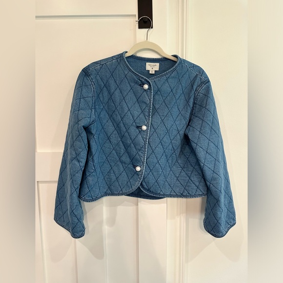 kate spade Jackets & Blazers - Kate Spade quilted denim jacket